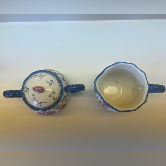 Pamela Silin Palmer Sugar and Creamer Set - Picture 3 of 7